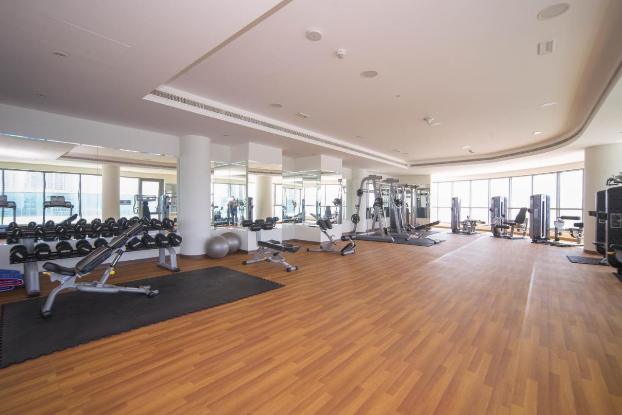 Elegant 2Br View With Rooftop Pool The Bay Дубай Екстериор снимка